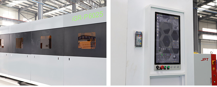 Tam koruma fiber optik kesme makinesi