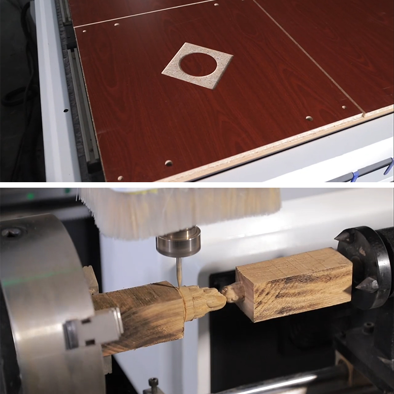 3D CNC Ahşap Yönlendirici Gravür Makinesi