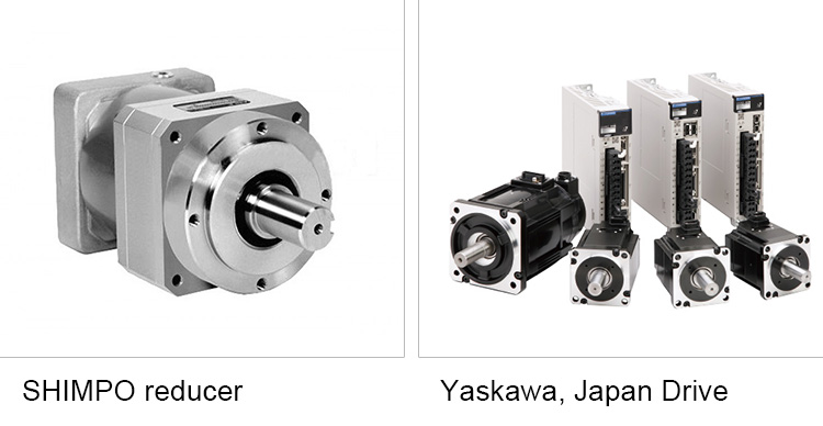 Shimpo Reducer + Yastawa, Japonya Drive