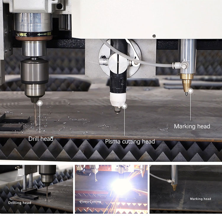 Plazma kesici &ccedil;ok işlevli kafa