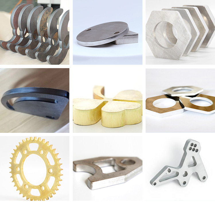 Plazma kesilmiş &ouml;rnekler