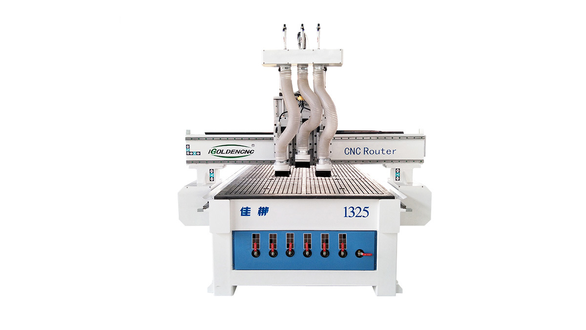 3 kafa cnc router makine