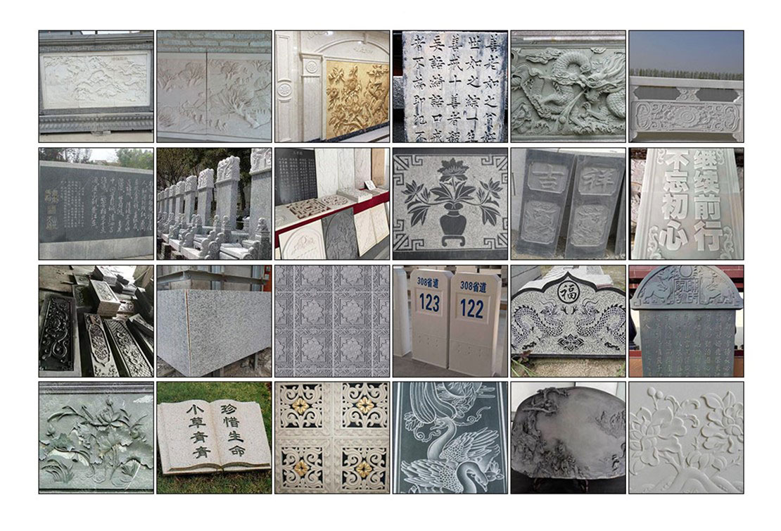 Taş grav&uuml;r makinesi işleme &ouml;rnekleri