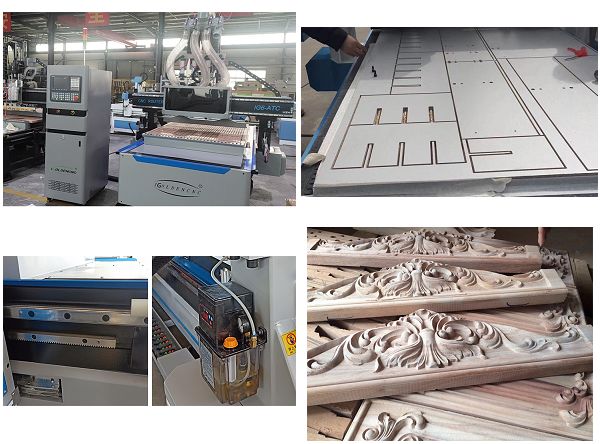 CNC Ahşap Tasarım Kesme Makinesi