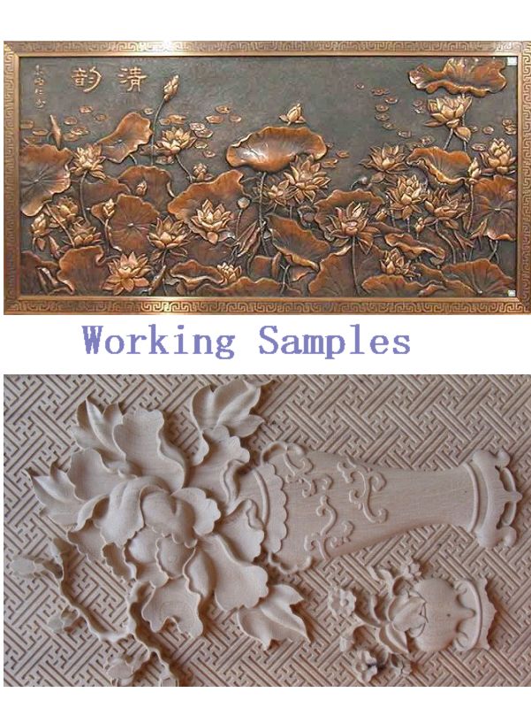 CAD Ahşap Oyma Makinesi