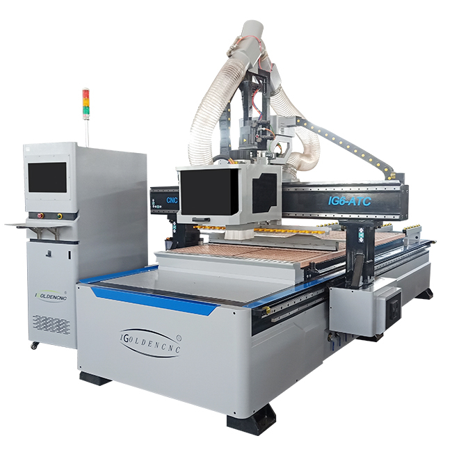 Mobilya Yapımı İçin Lineer Atc Cnc Yerleştirme Makinesi