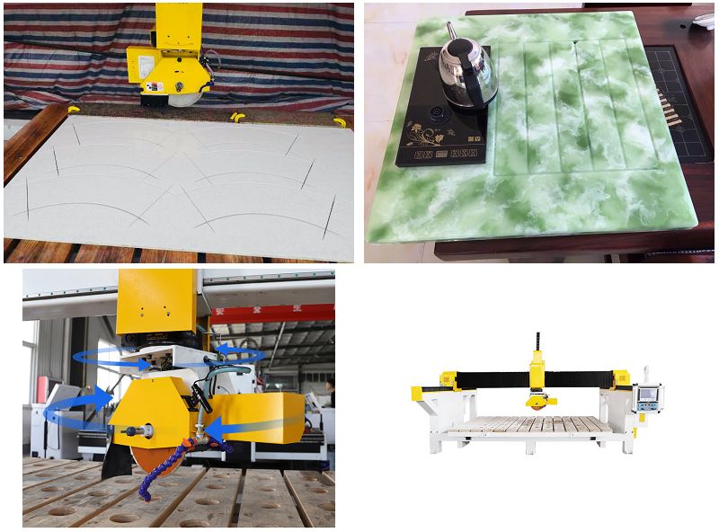 5 Eksen Taş CNC Makinesi