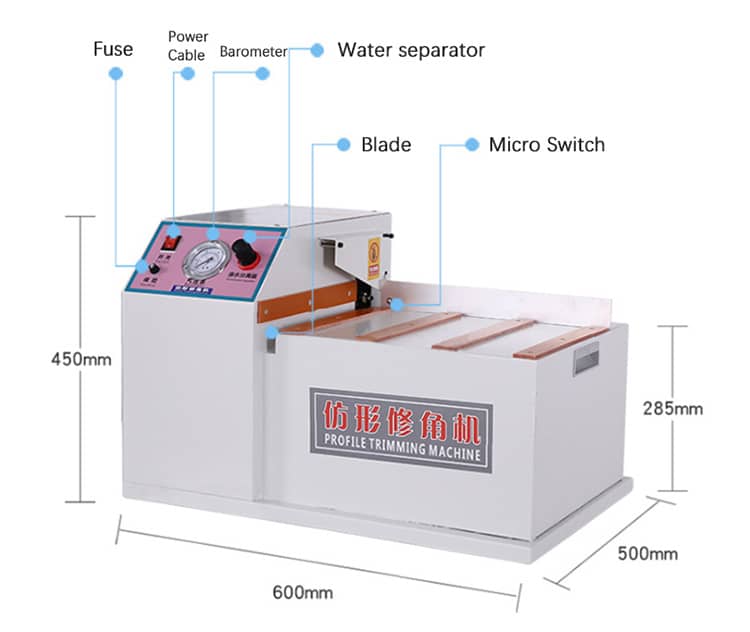 Profil K&ouml;şe Kırpma Makinesi